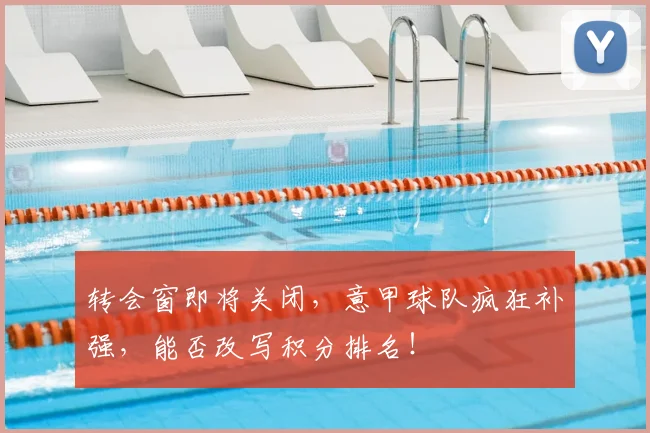 转会窗即将关闭,意甲球队疯狂补强,能否改写积分排名!